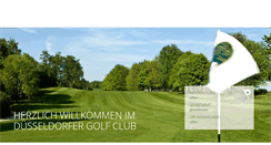 Desktop Screenshot of duesseldorfer-golf-club.de